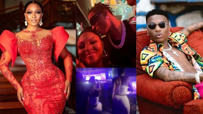 Osas Ighodaro loved-up video with Wizkid