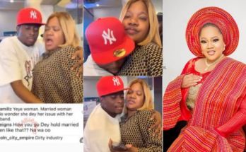 Sydney Talker hug Toyin Abraham video
