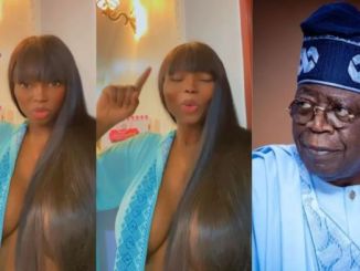 Kanyamata seller Jaruma who supports Peter Obi hints that a former VP of Nigeria invites her to Tinubu’s Inauguration (Video)