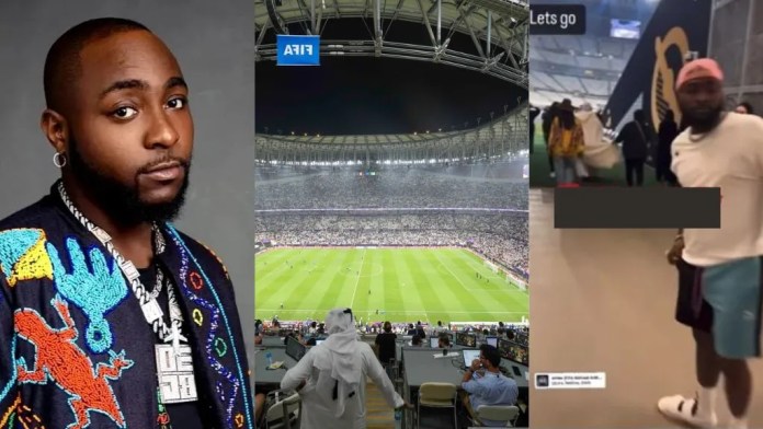 Davido perform in Qatar 2022 World Cup
